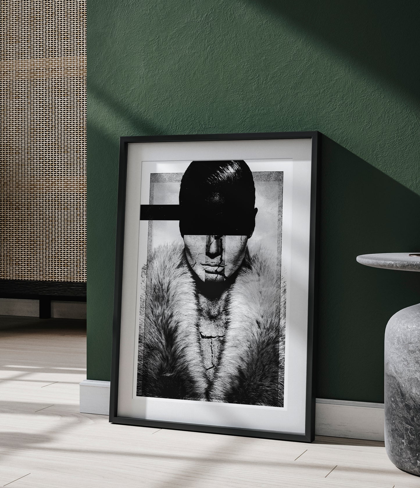 Cracked Persona (Black & White)