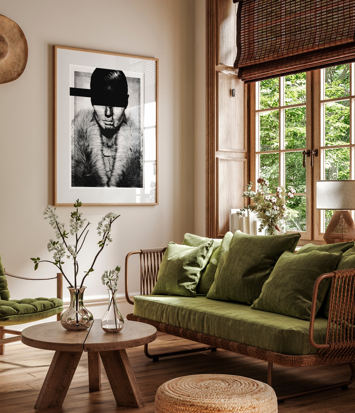 Cracked Persona (Black & White)