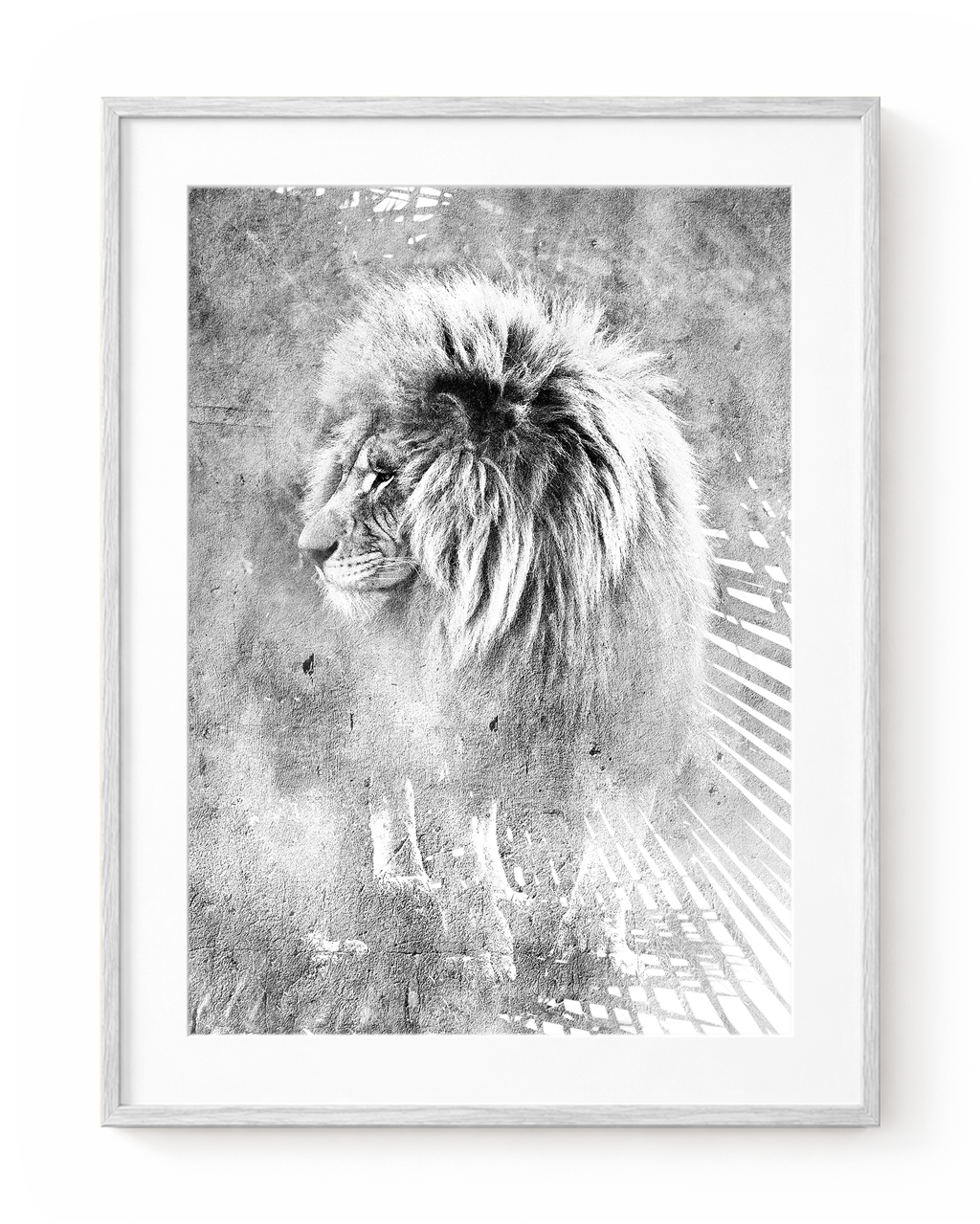 Mufasa black and white