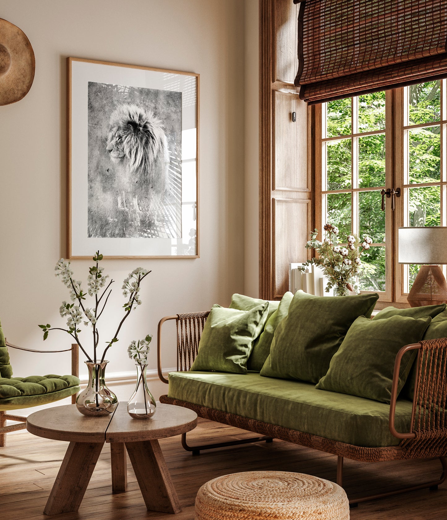 Mufasa black and white